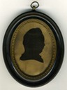 Silhouette of Michael Bayly (junior) born 1743, Mottingham Kent